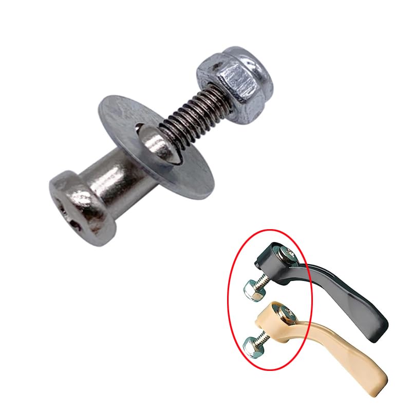 Miniatura 5 de Paquete de 2 cortapelos de palanca de ajuste, perno de tornillo de arandela, tuercas de repuesto ajustables, accesorios de montaje para WAHL Magic