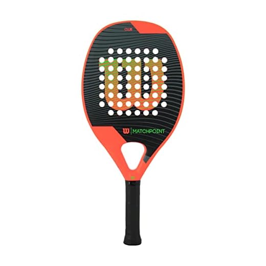 Wilson Matchpoint, Raquete de Tênis de Praia Adulto Unissex, Laranja (Orange), 0