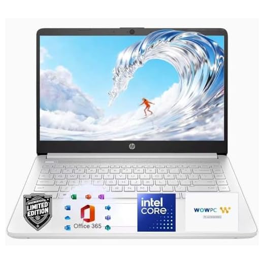 HP Ultrabook Laptop with Copilot AI • Latest Intel 4-Core N150 CPU • Microsoft Office 365 Included • 4GB RAM • 128GB SSD + 1TB Cloud Storage • Windows 11 • Thin & Portable