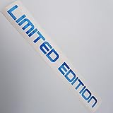 20cm x 1,5 cm folien-zentrum Limited Edition Metallic Blau Shocker Hand Auto Aufkleber JDM Tuning OEM Dub Decal Stickerbomb Bombing Sticker Illest Dapper Fun Oldschool