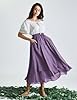 Women Cottagecore Medieval Skirt Boho High Waist M... #5
