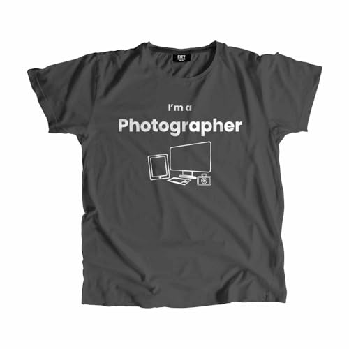 T-shirt photographe unisexe confortable contre les frottements