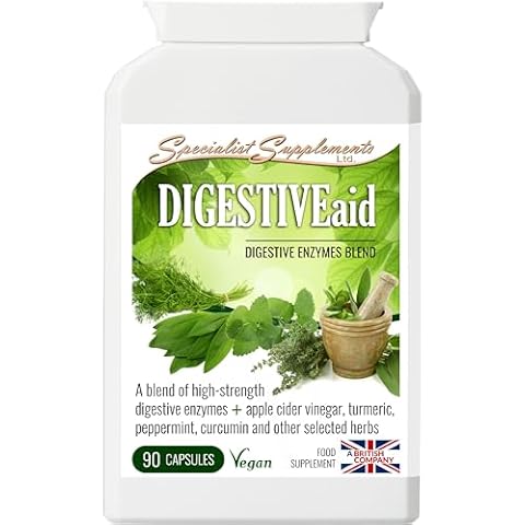 Specialist Supplements Digestiveaid Enzymes Capsules Cover