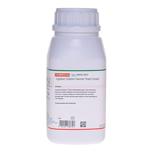 HiMedia m969500g tryptone peptone Glucosa Extracto de levadura Caldo Base sin trypsin, 500g
