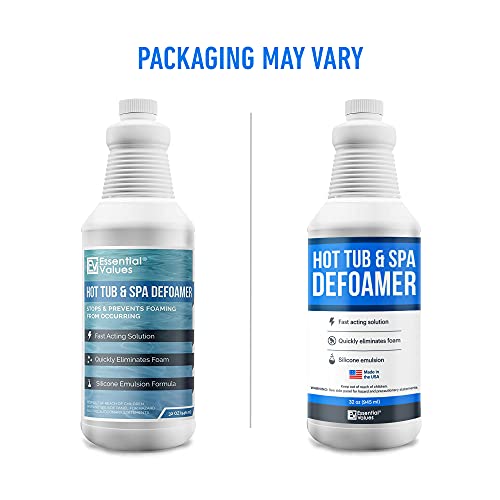 Hot Tub Foam Eliminator, 2 Pack Pool & Spa Defoamer (32oz/ Bottles