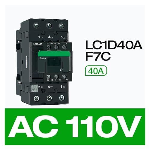 Contacteur CA LC1D40AF7C à bobine basse consommation 110V commutation 40A - 2