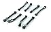 TeraFlex 1415610 JK Complete 8 Adjustable Alpine Flexarm Kit