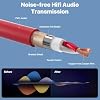 EBXYA XLR Cable 15M 2Pack Male to Female Balanced Microphone Lead Coloured DMX512 Patch Cables #5
