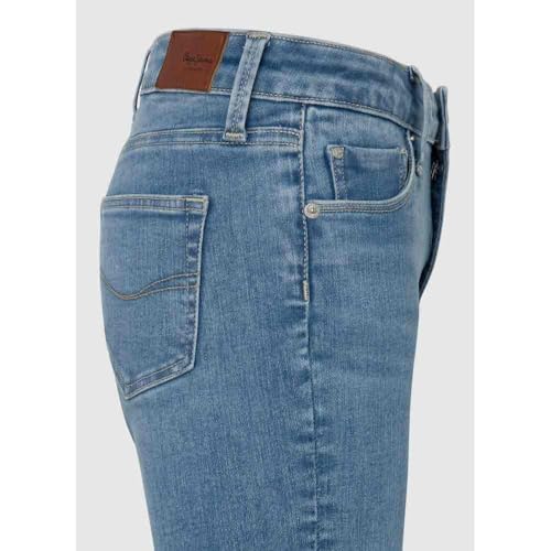 Pepe Jeans Para Mujer. PL204738PF9 Jeans Super Skinny Hw Azul (25/30), Casual, AlgodóN, Denim, Sostenible - 5