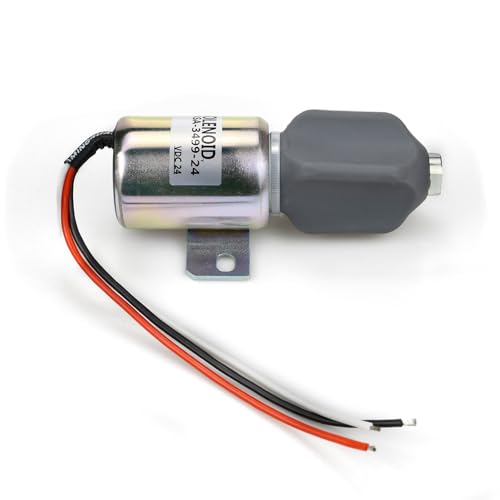 Électrovanne d'arrêt compatible Komatsu WA320-3 solénoïde de carburant 24V 1751ES-24E2ULB1