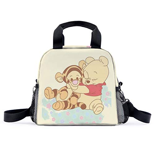 Ichika Nakano Cute Lunch Bag Cartoon Bear Lunch Bag Box Leakproof Reusable Cooler Backpack With Adjustable Shoulder Strap #TOP2