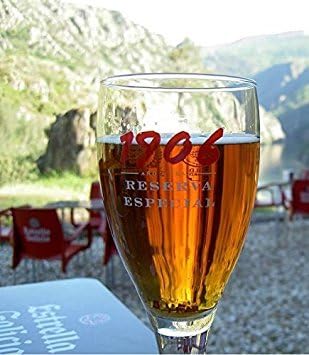 Estrella Galicia Signature Glass Chalice 30cl