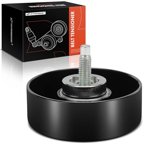 A-Premium Belt Idler Pulley Compatible with Chevrolet Silverado, Suburban, Express & GMC Sierra, Yukon & Cadillac Escalade & Buick & Hummer & Isuzu & Saab & Workhorse & Workhorse Custom Chassis