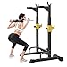 QHYXT Squat Rack Multi-Funzione Bilanciere Rack Regolabile in Altezza Dip Stand Palestra di casa Sollevamento Pesi Panca Push Up Portatile Allenamento della Forza Manubri Rack,Max 250kg
