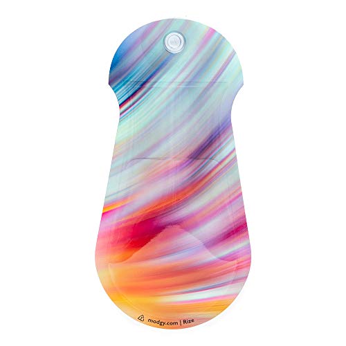 MODGY Expandable Suction Cup Vase – Rize, 7.5” x 4” – BPA-Free Plastic
