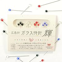 ガラスのまち針 お雛様C ab58b3112b5e1d69f96b7b402a77e4