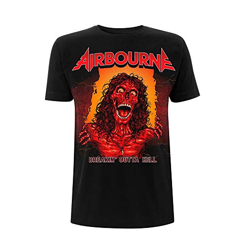 Airbourne: Boh Skeleton (T-Shirt Unisex Tg. 2XL)