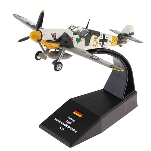 Avión Bf-109 réplica diecast compacta escala 1:72 para colecciones sin espacio 2