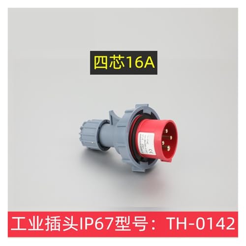 Conector industrial impermeable enchufe 5 pines aviación miniatura 2