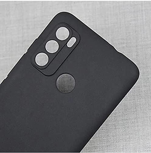 Image of Mobile Back Cover Case for Motorola Moto G40 (Silicone Case|CameraProtection|Black SC1510)