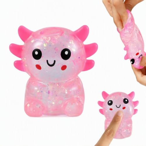 Axolotl Squishy Sticky Stress Ball for Adults