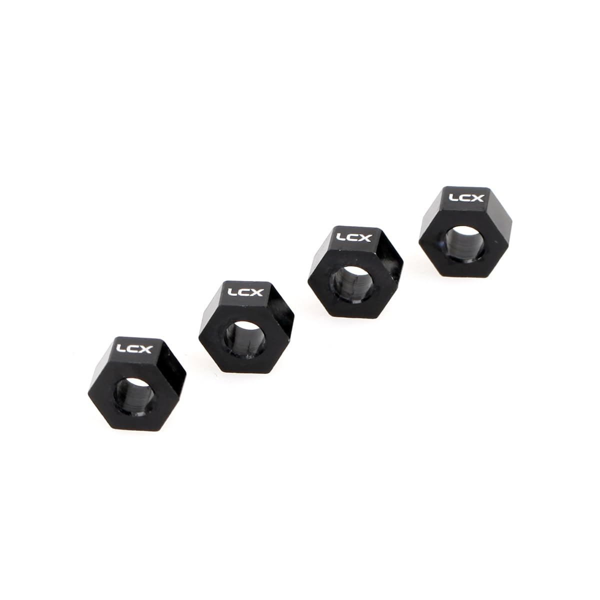 LCX Racing RC Car CNC Machined Aluminum 8mm Wheel Hex system for LOSI 1/16 Mini-B Buggy 1/18 Mini-T 2.0 Stadium Truck - Image 4
