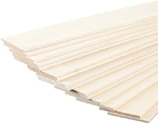 Bass Wood 1/8 X 2 x 24in (5) BWS3262 - Quantity is Listed in Parenthesis in Title