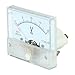 YOKIVE Analog Panel Voltmeter, 85C1-V DC 0-20V Volt Meter Gauge, Great for Circuit Testing Measurement Equipment (White, Rectangle)
