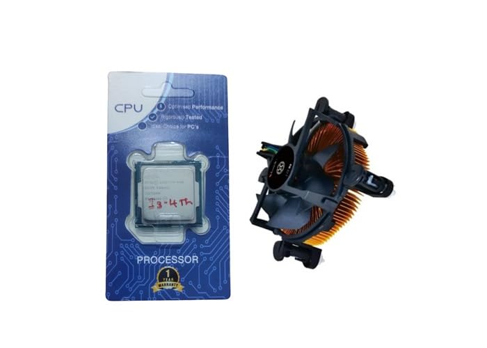 ConsistentH-81 Motherboard Supported Core i3-4160 4th Generation Processor 3.60 Ghz lga-1150 Socket Supported and Cooling Fan with Copper Heat Sink & Cooling Paste-picture-13