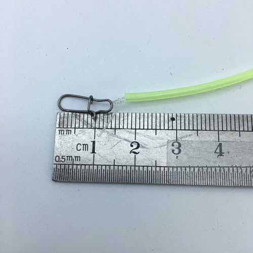 Set de 30 aparejos luminosos de pesca con tubos fluorescentes miniatura 5