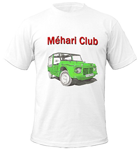 Kdomania - Tee Shirt Méhari Club - pour Mixte Enfant - Taille : 4/5 Ans Cover