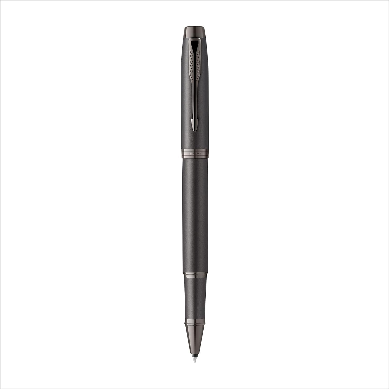 PARKER Schreibset IM Professionals Monochrome Kugelschreiber und Tintenroller mit Gravur | Premium Stift | Geschenkbox | personalisiert | graviert | Jahrestag | Geburtstag (Bronze)