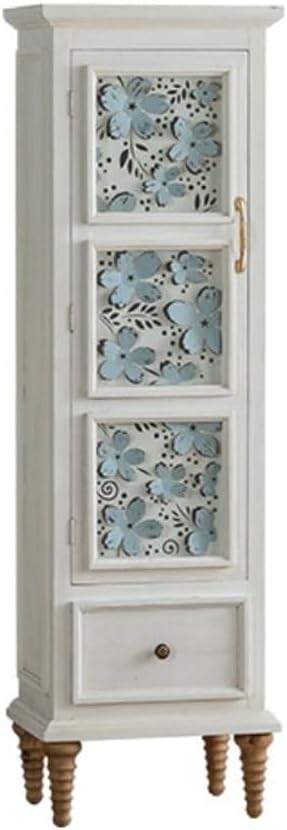 Sideboard Cabinet Carved Entrance Cabinet White Light Luxury Storage Cabinet Living Room Shoe Cabinet Kitchen Sideboard Sideboard Cabinet with Drawers