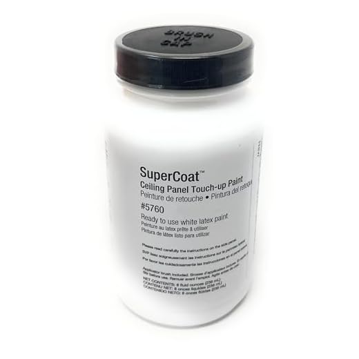 Touch-Up Paint for Ceiling Tiles and Panels
