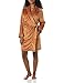 Amazon Essentials Vestaglia in Peluche di Media Lunghezza Donna, Marrone, L