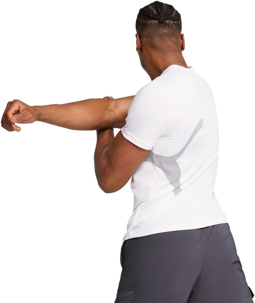 Puma Mens Train All Day Big Logo T-Shirt - Image 2