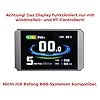 windmeile | Display KT-LCD8H with new interface, Waterproof, new user interface, LCD display, Illuminated, Multifunctional, E-Bike, Pedelec, 24V/36V/48V #2