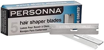 Personna Hair Shaper Blades 25% Sharper Technology 5 Blades SR-PE602151
