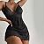 Set Underwear 751 Sexy Women Cross Lace Wireless Bra Sexy Black Lingerie Thong Neck Pajamas Full Mini Nightgown Nightwear deep Strap Garter Pajama Shorts Lingerie Satin Teddy Outfits lace