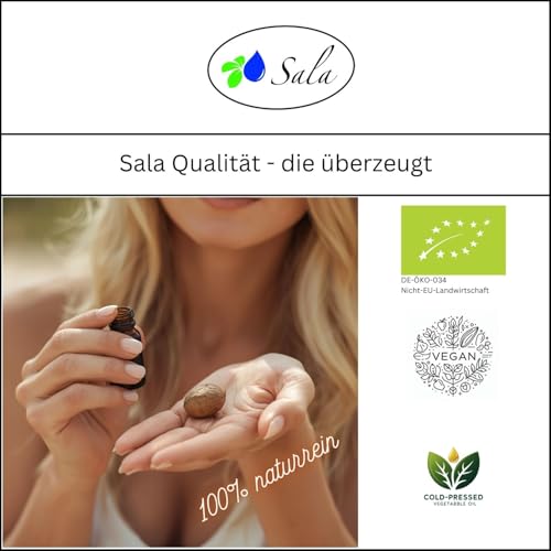 Sala Arganöl kaltgepresst ungeröstet food grade BIO 100 ml Glasflasche
