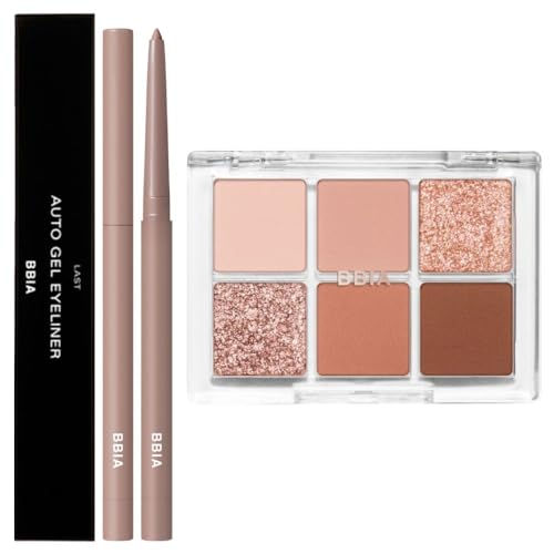 BBIA Last Auto Gel Eyeliner + Ready To Wear Eye Palette Bundle