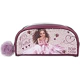 Maße: ca. 20 x 10 x 7 cm Depesche 11233 TOPModel - Schlamper-Etui im Ballet Design, beere-farbenes Mäppchen für Stifte und andere Schreibutensilien, ca. 7 x 10 x 20 cm groß