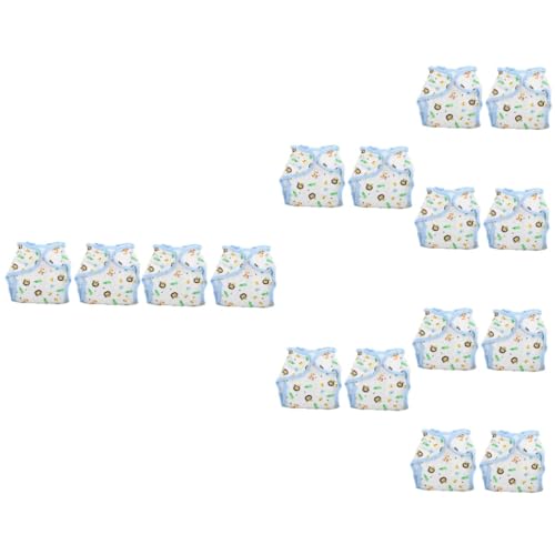 Abaodam 16 Peças Fraldas De Pano Fraldas Reutilizáveis ​​para Adultos Pañales Para Adultos Calças De