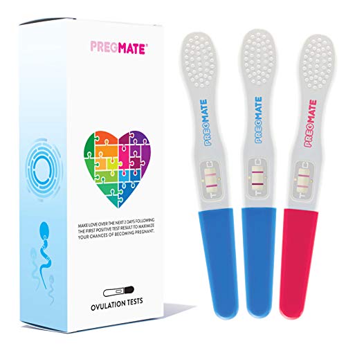 PREGMATE 10 Ovulation and 2 Pregnancy Midstream Tests Predictor Kit