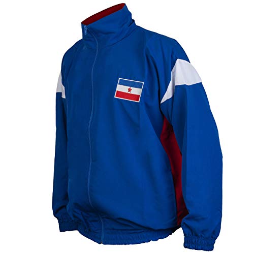 Yugoslavia 1980's Retro Vintage Commonist Era National Football Soccer Jacket Tracksuit Jumper2