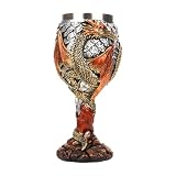 Genérico Copa medieval, copa de vino de dragón | Taza Medieval con Diseño de Dragones - Cáliz de copas de dragones, copa de cáliz medieval segura y creativa para beber a diario y decoración de