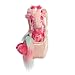 Aurora® Fashionable Fancy Pals™ Furries Sunrise™ Giraffe Stuffed Animal - On-The-go Companions - Stylish Accessories - Pink 7 Inches