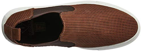Sapato Casual Cano Alto Mobi, Fork, Masculino, Marrom, 39