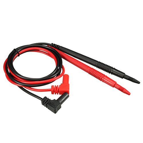 Image of uxcell 2pcs 37.4'' Test Leads Probe with Cover for Digital Multimeter Oscillometer 1000V 10A 4mm Banana Plug Ultra Sharp