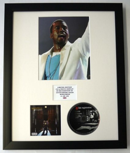 Kanye West/Darstellung mit Foto und CD | Limited Edition des Albums Late Registration